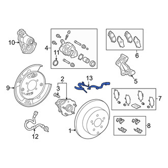 Toyota OE - Rear Left ABS Wheel Speed Sensor Wiring Harness