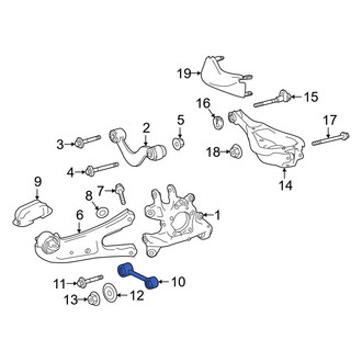 Toyota OE - Rear Lateral Arm