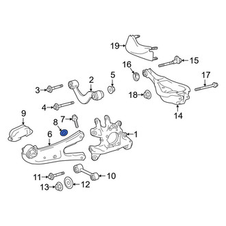Toyota OE - Suspension Trailing Arm Washer
