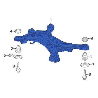 Toyota OE - Rear Suspension Subframe Crossmember
