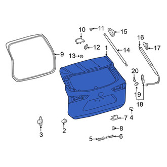 Toyota OE - Rear Liftgate