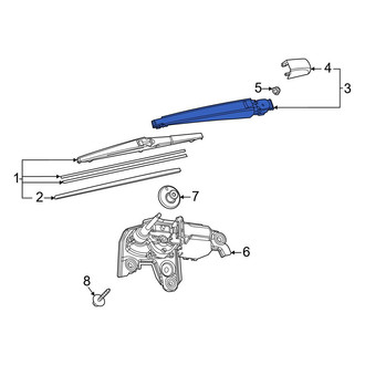 Toyota OE - Rear Wiper Arm