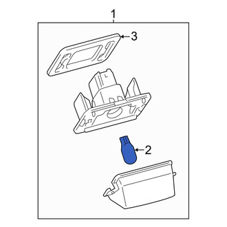 Toyota OE - Rear Trunk Light Bulb