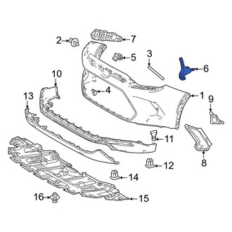 Toyota OE - Front Left Bumper Cover Bracket