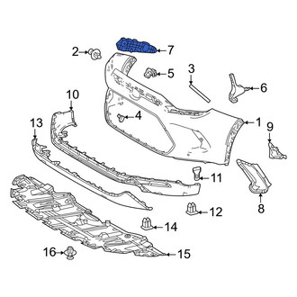 Toyota OE - Front Left Bumper Guide