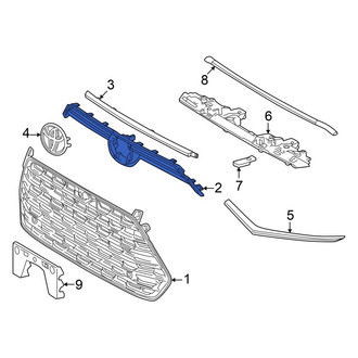 Toyota OE - Front Upper Grille