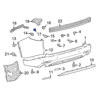 Toyota OE - Lower Bumper Cover Insulator