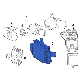 Toyota OE - Front Cruise Control Distance Sensor