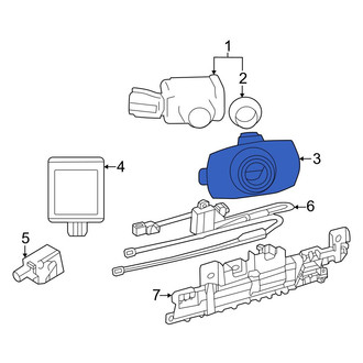 Toyota OE - Rear Outer Parking Aid Sensor Housing