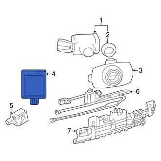 Toyota OE - Rear Blind Spot Detection System Warning Sensor