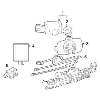 Toyota OE - Rear Bumper - Electrical Components