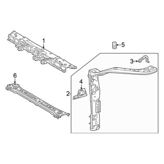 Toyota OE - Radiator Support