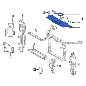 Toyota OE - Front Radiator Support Access Cover