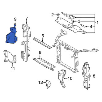 Toyota OE - Front Right Upper Radiator Support Air Deflector