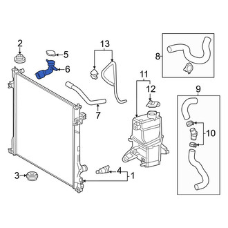 Toyota OE - Engine Coolant Filler Neck