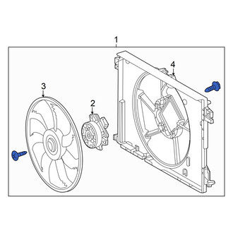 Toyota OE - Engine Cooling Fan Assembly