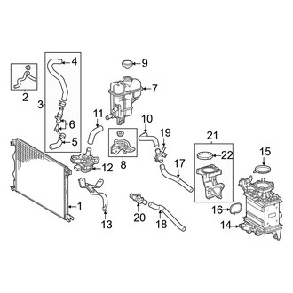 Toyota OE - Cooling - Intercooler (Limited / Platinum / XLE)