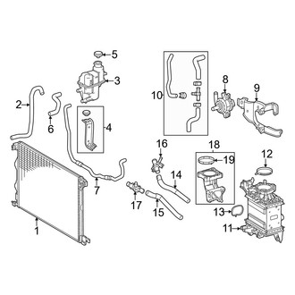 Toyota OE - Inverter Cooling Components (2.4L FULL HYBRID EV-GAS (FHEV))