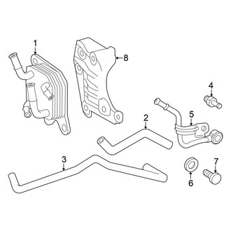 Toyota OE - Cooling - Trans Oil Cooler (2.4L FULL HYBRID EV-GAS (FHEV))