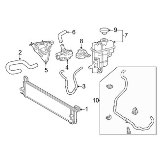 Toyota OE - Inverter Cooling Components (2.5L)