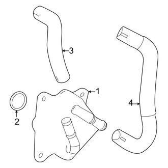 Toyota OE - Cooling - Oil Cooler (2.5L)