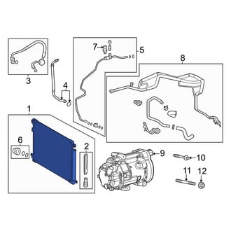 Toyota OE - A/C Condenser
