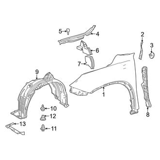 Toyota OE - Fender & Components
