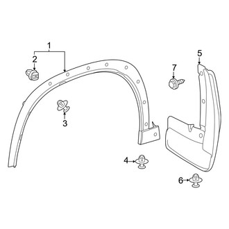 Toyota OE - Fender - Exterior Trim