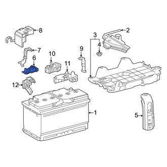 Toyota OE - Battery Cable Terminal End