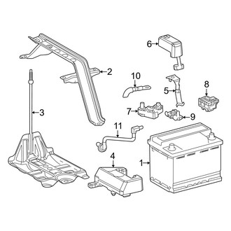 Toyota OE - Electrical - Battery (Conventional)