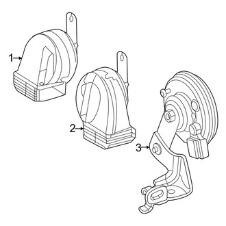 Toyota OE - Electrical - Horn