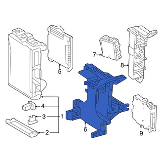Toyota OE - Left Body Control Module Bracket