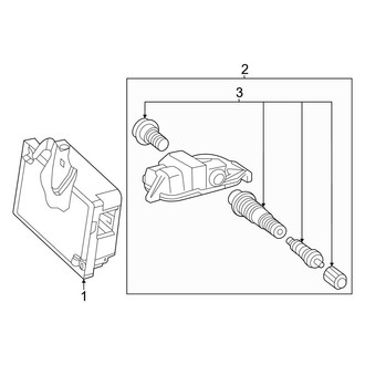 Toyota OE - Electrical - Tire Pressure Monitor Components
