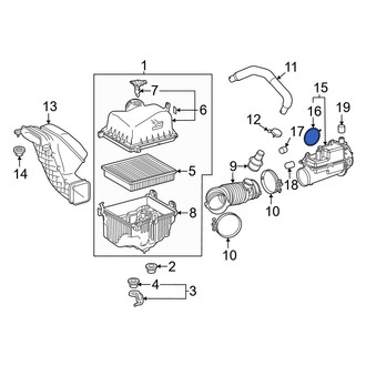 Toyota OE - Turbocharger Inlet Hose Gasket