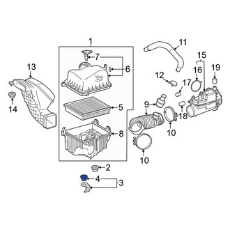 Toyota OE - Air Filter Housing Grommet
