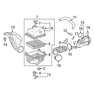 Toyota OE - Engine / Transaxle - Air Intake