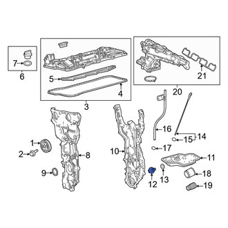 Toyota OE - Engine Oil Drain Plug