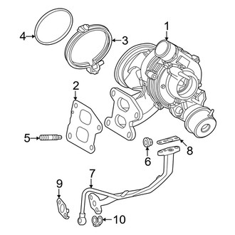 Toyota OE - Engine / Transaxle - Turbocharger & Components (2.4L)