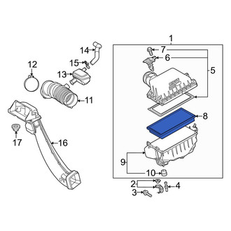 Toyota OE - Engine Air Filter