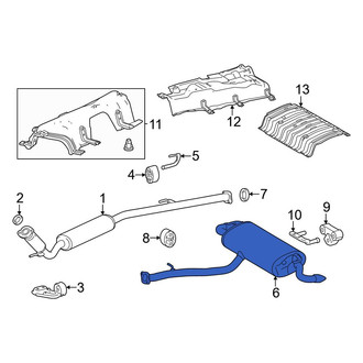 Toyota OE - Exhaust Muffler