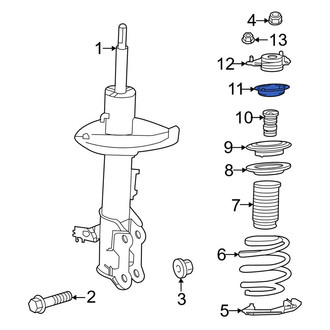 Toyota OE - Front Upper Coil Spring Insulator