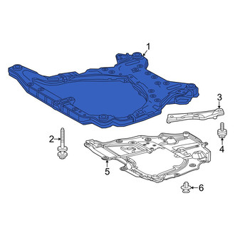 Toyota OE - Front Suspension Subframe Crossmember