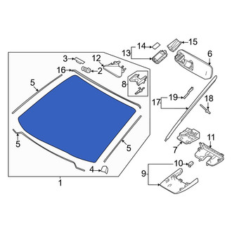 Toyota OE - Front Windshield