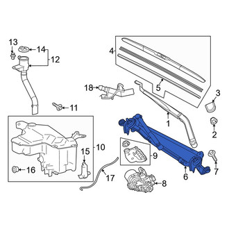Toyota OE - Wiper Linkage