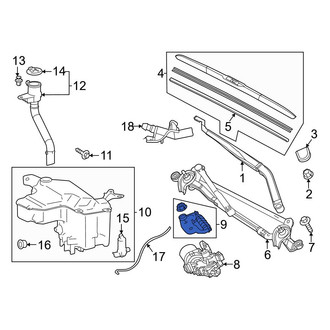 Toyota OE - Wiper Linkage