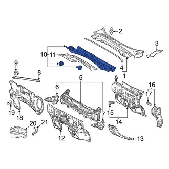 Toyota OE - Front Cowl Plenum Panel