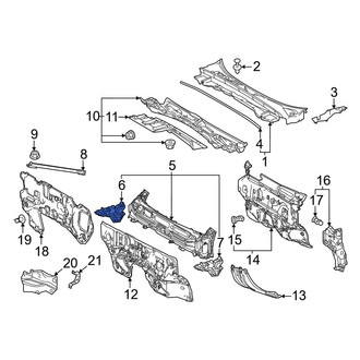 Toyota OE - Front Right Cowl Side Panel