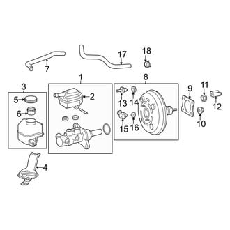 Toyota OE - Cowl - Components on Dash Panel (Limited / Platinum / XLE)