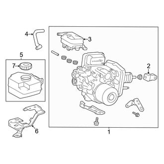 Toyota OE - Cowl - Components on Dash Panel