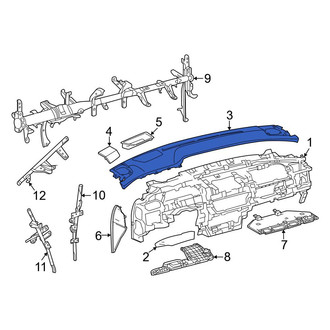 Toyota OE - Instrument Panel Cover
